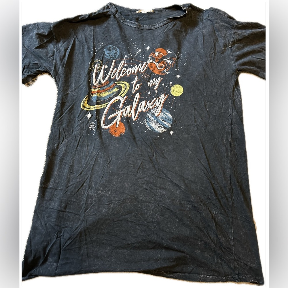 Caution To the Wind galaxy tee